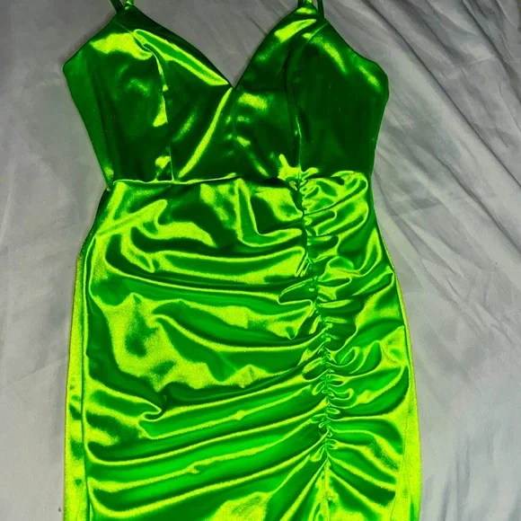 Emerald Sundae | Dresses | Bright Green Dress Never Used Sat In Closet For  To Long | Poshmark